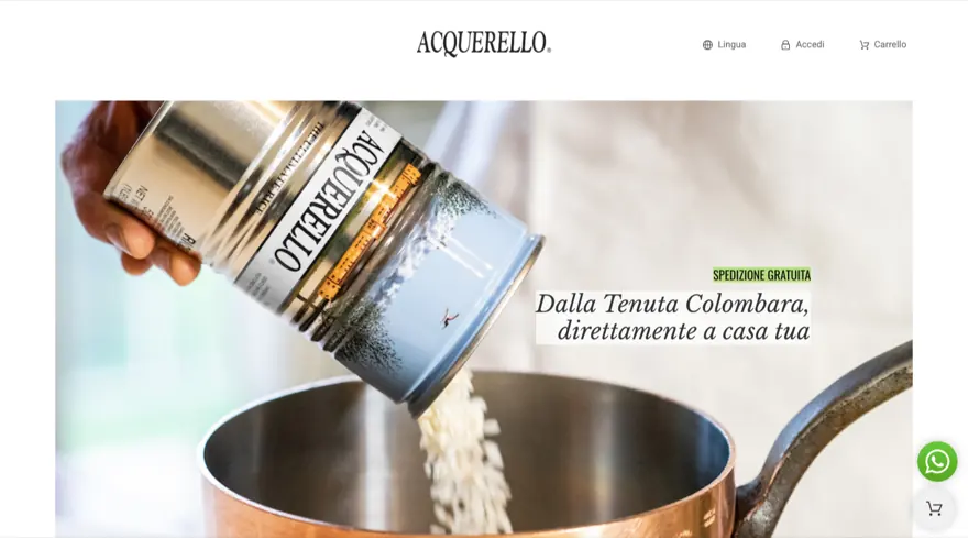 Negozio online di Acquerello